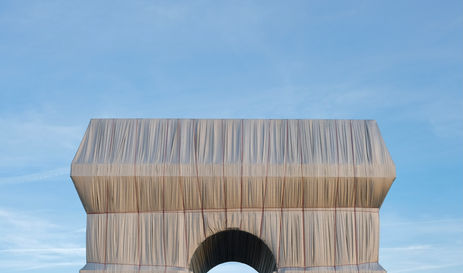 Arc de Triomphe Wrapped - Christo et Jeanne-Claude