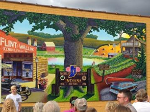 Bicentennial mural unveiled