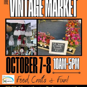 Visit the Vintage Market October 7-8