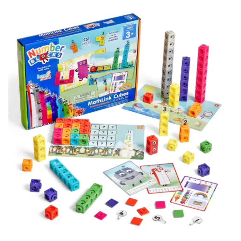 MathLink Cubes Numberblocks 1–10 Activity Set
