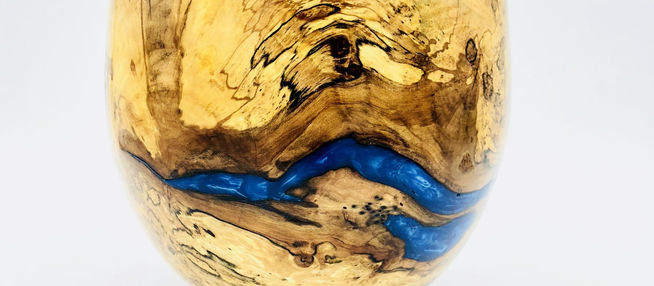 River Runs Through Vase