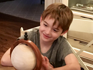 Globe Birthday Gift for Oliver
