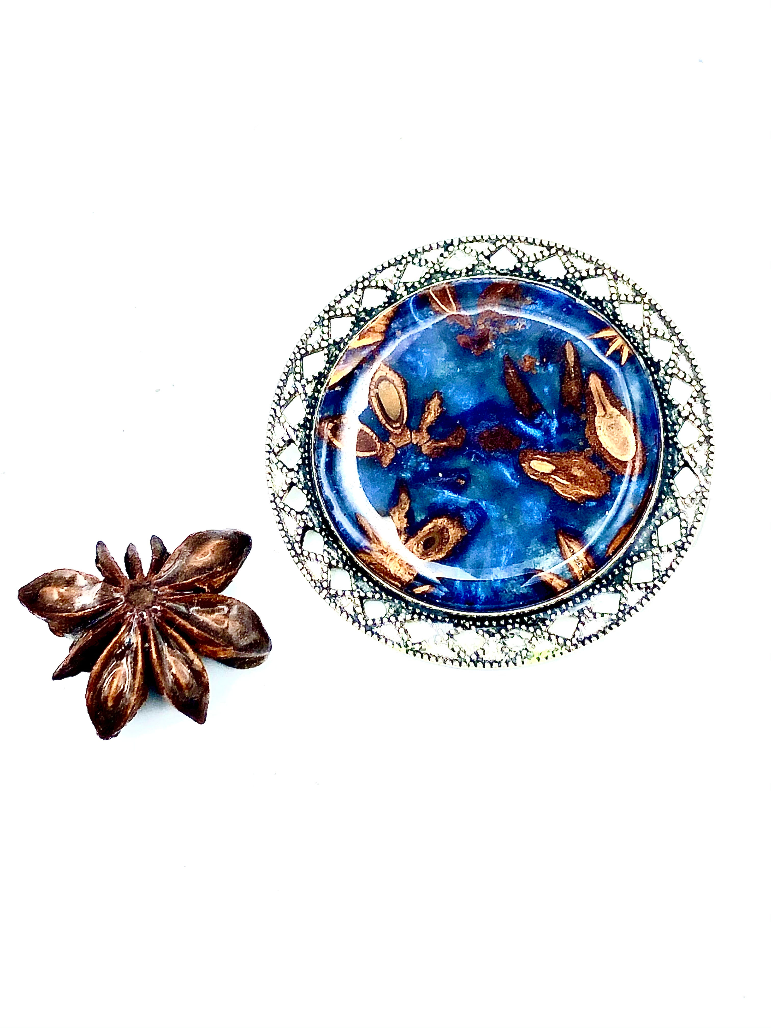 Star Anise Brooch Pin