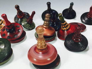 Colorful Spinning Tops