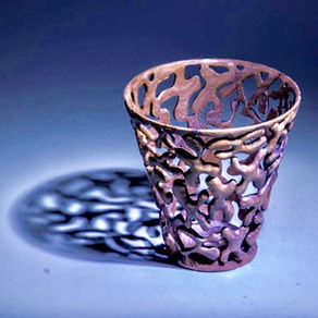 Fragile X Carved Vase
