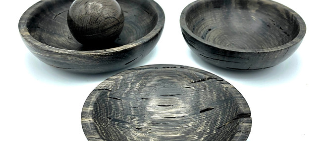 Bog Oak Bowls