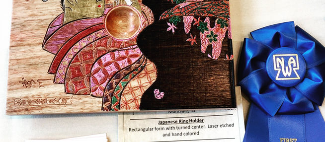 Award for Laser Etching on Wood