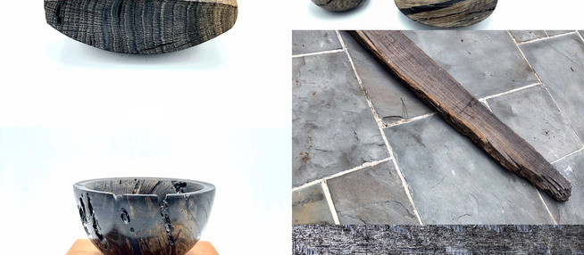 Bog Oak Wood Pieces