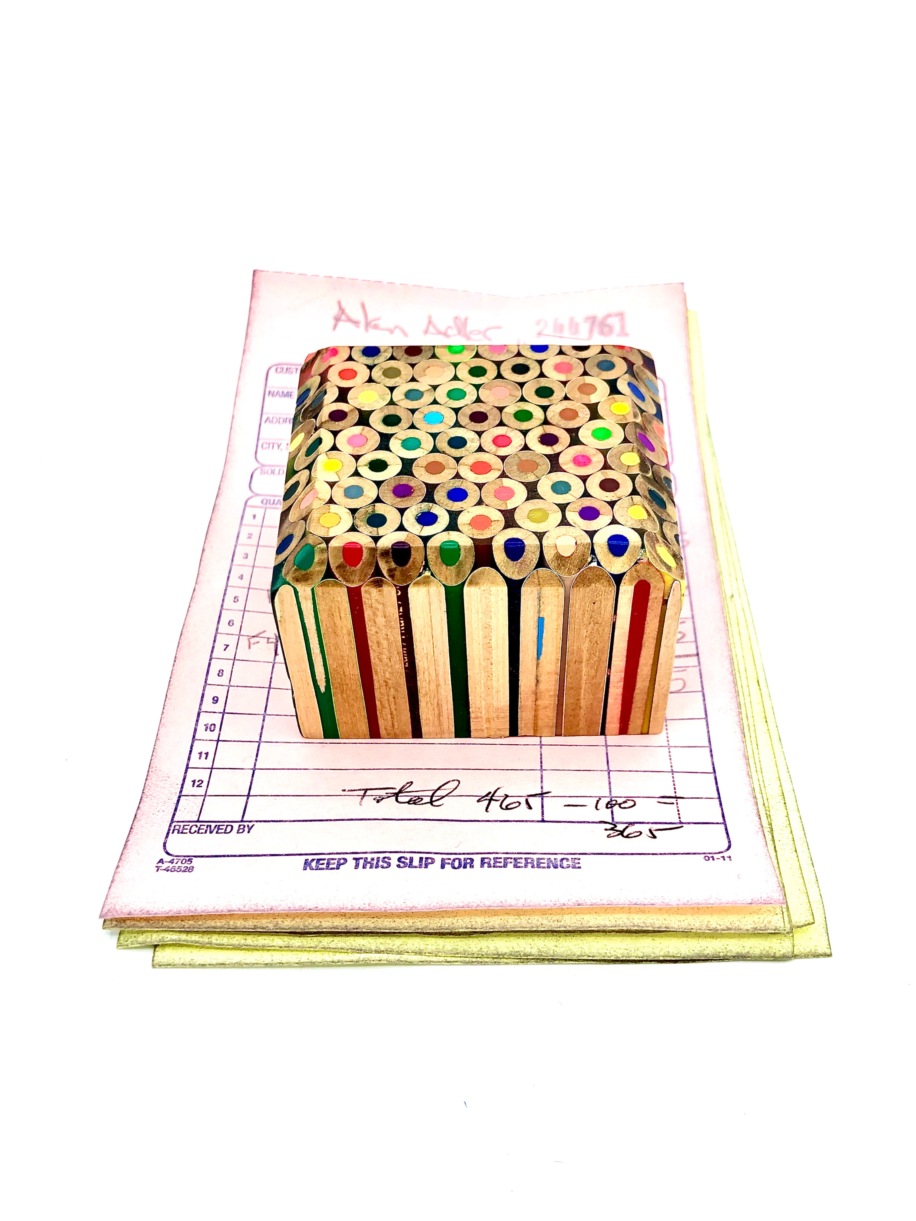 Colored Pencil Paperweight