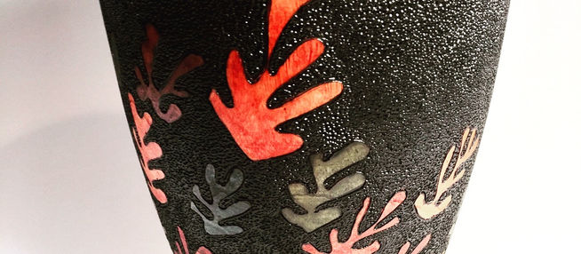 Inspired Falling Leaves Vase