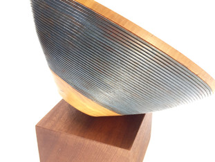 Groovy Wood Bowl