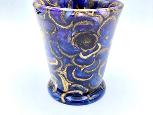 Pinecone with Acorns Vase