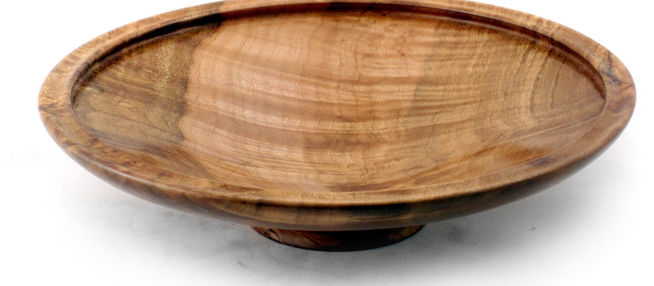 Maple Bowl with Rim