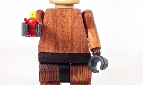 Wood Lego Man