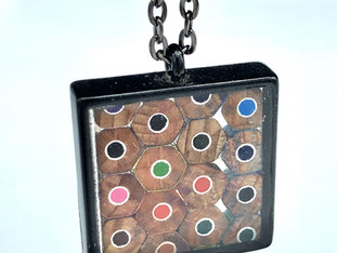 Double Sided Pencil Pendant