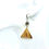 Thumbnail: Triangle Shape Colored Pencil Earrings