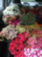 car load of bulk flowers