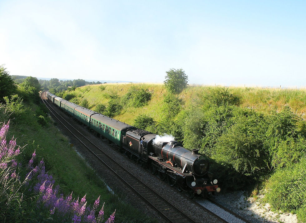 Black 5, Upton Scudamore. 13 07 06