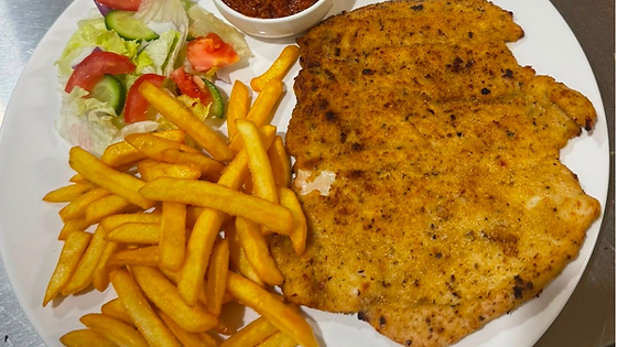 Plain Chicken Schnitzel