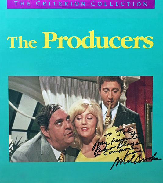 A few kind words from Mel Brooks