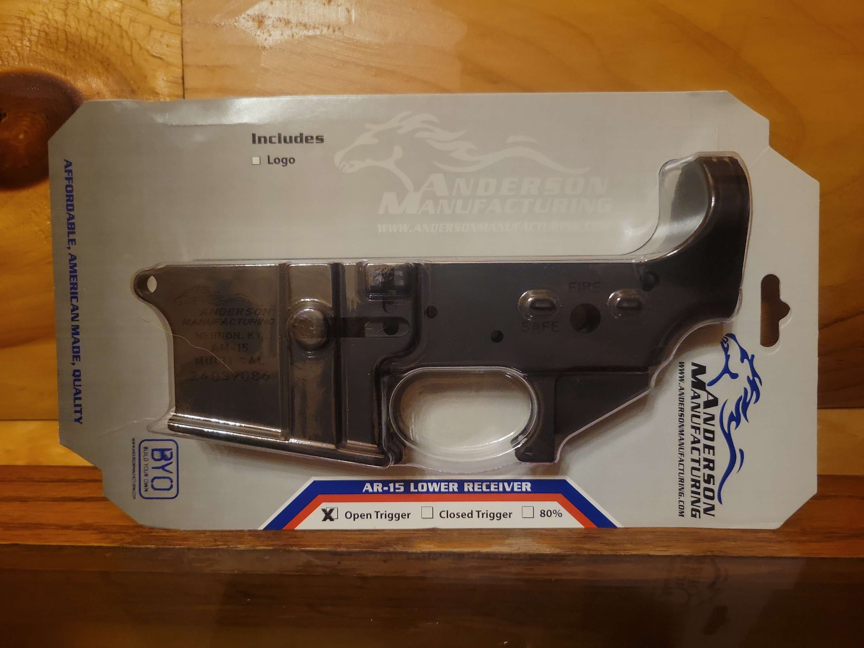 Anderson AM-15 Stripped Lower