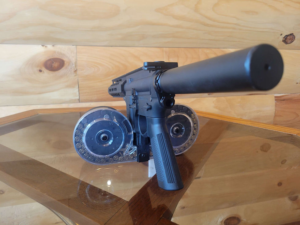 Thumbnail: KCI AR-15 .223 / 5.56mm 100-Round Drum Magazine