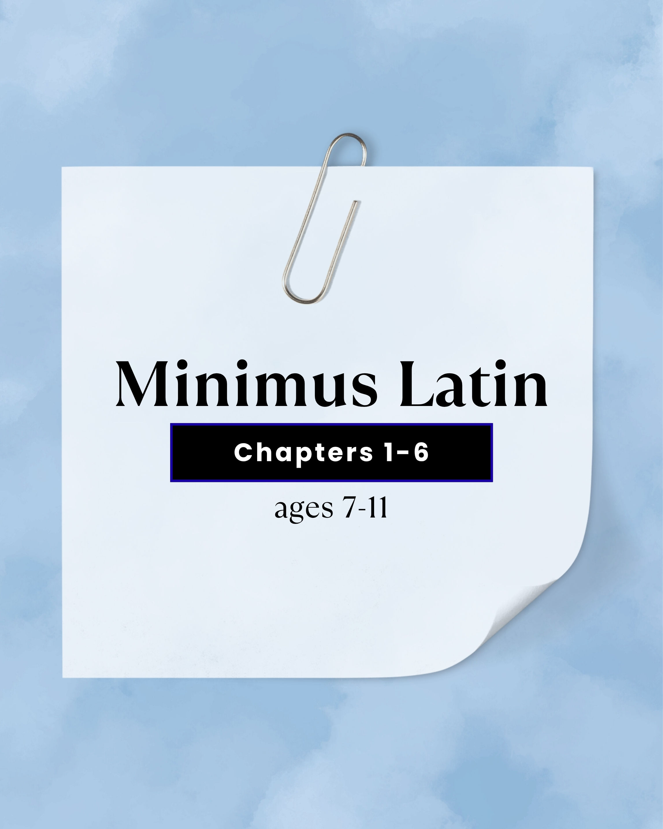 Minimus Latin - Semester 1