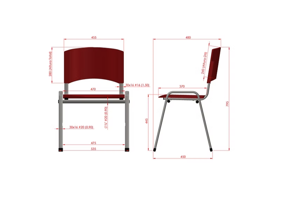 Miniatura: CADEIRA CONFORT LISS PRETA