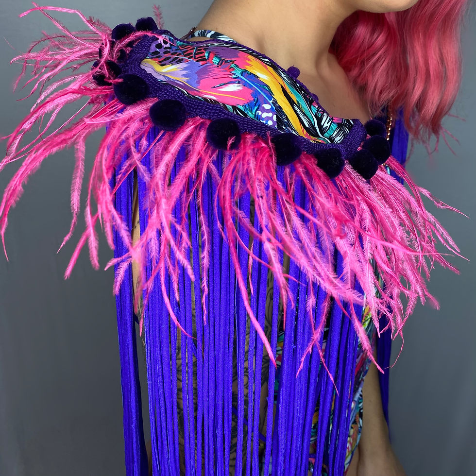 Thumbnail: The Lucid Disco Tassel Epaulettes