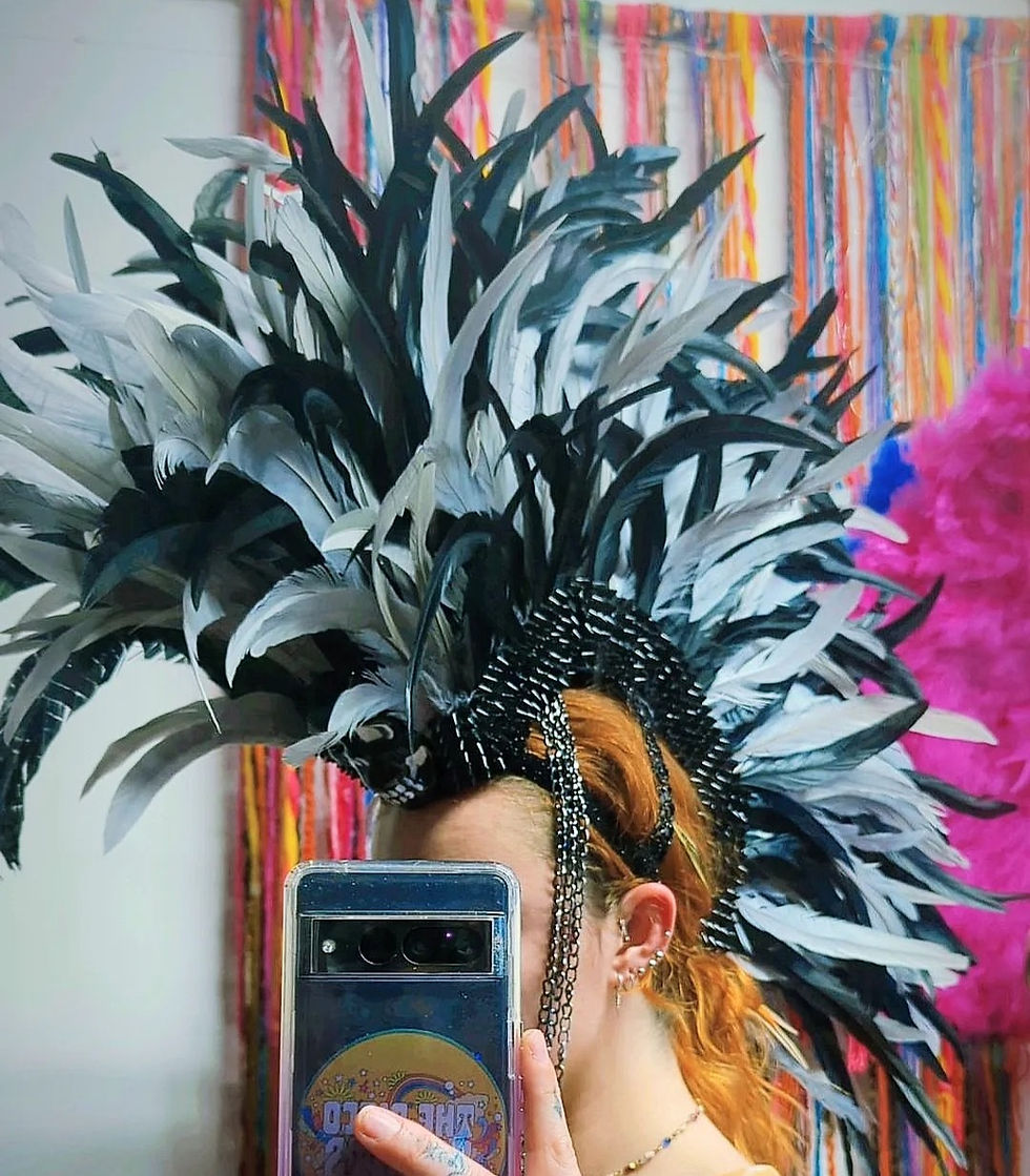 Thumbnail: The Luna Groovas Mohawk - MADE TO ORDER