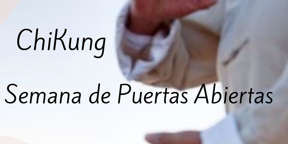 Semana de puertas abiertas Tai Chi Chi Kung