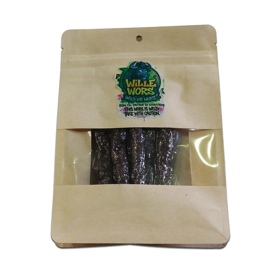 Wille Wors | Infused Droëwors | 50mg