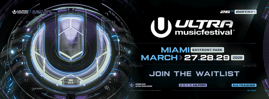 Ultra Music Festival unveils set times, site map, #ULTRALIVE, and Mission: Home sustainability initiatives ahead of sold-out 2025 event