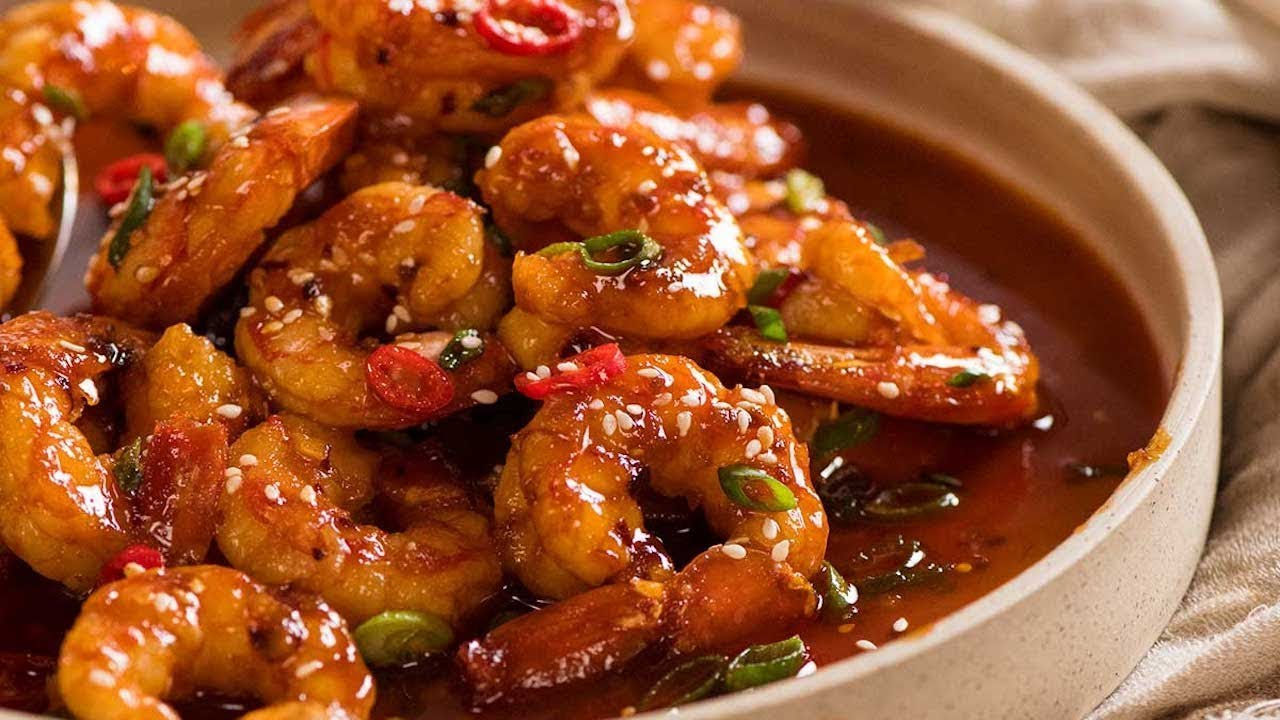Prawns In Chilli Sauce