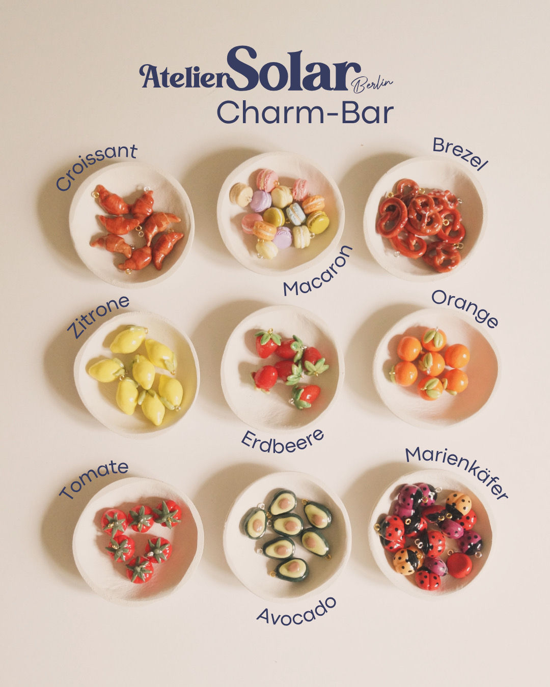 Mini Charms – handgemachte Anhänger mit Glücksbringer-Vibes