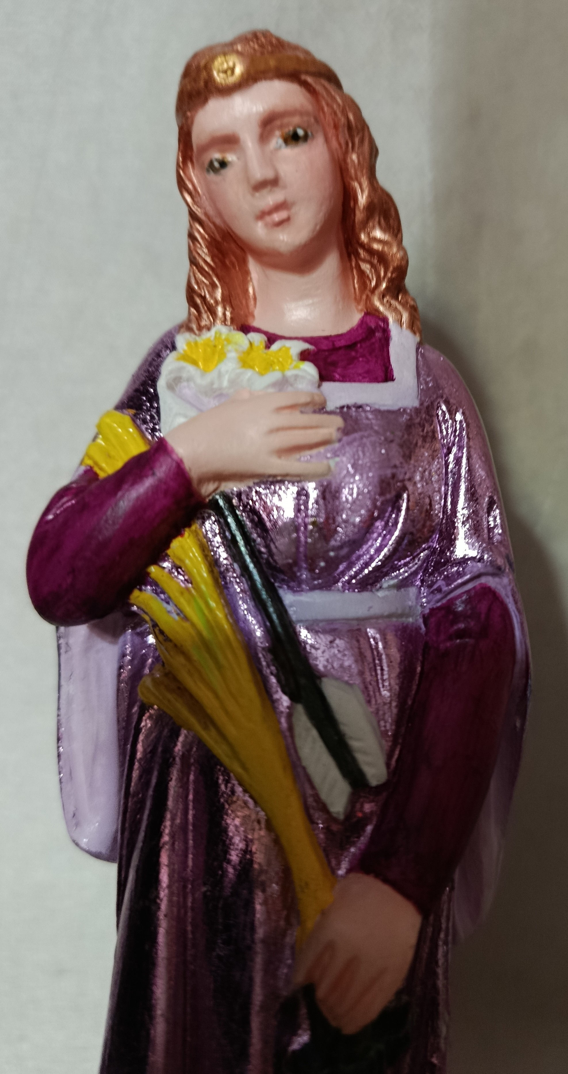 statue Sainte Philomène 22 cm