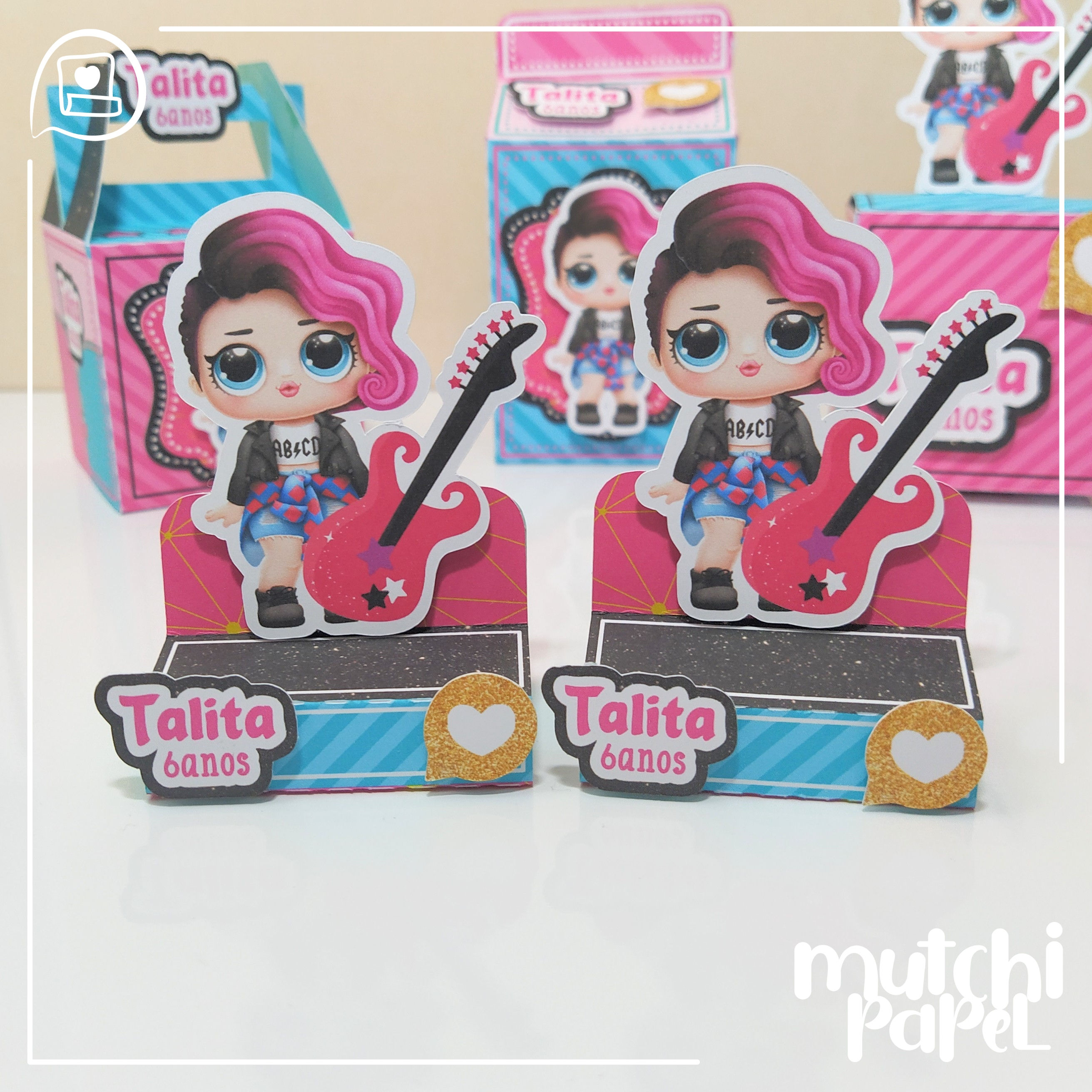 Caixa Porta Bis Duplo Lol Rocker
