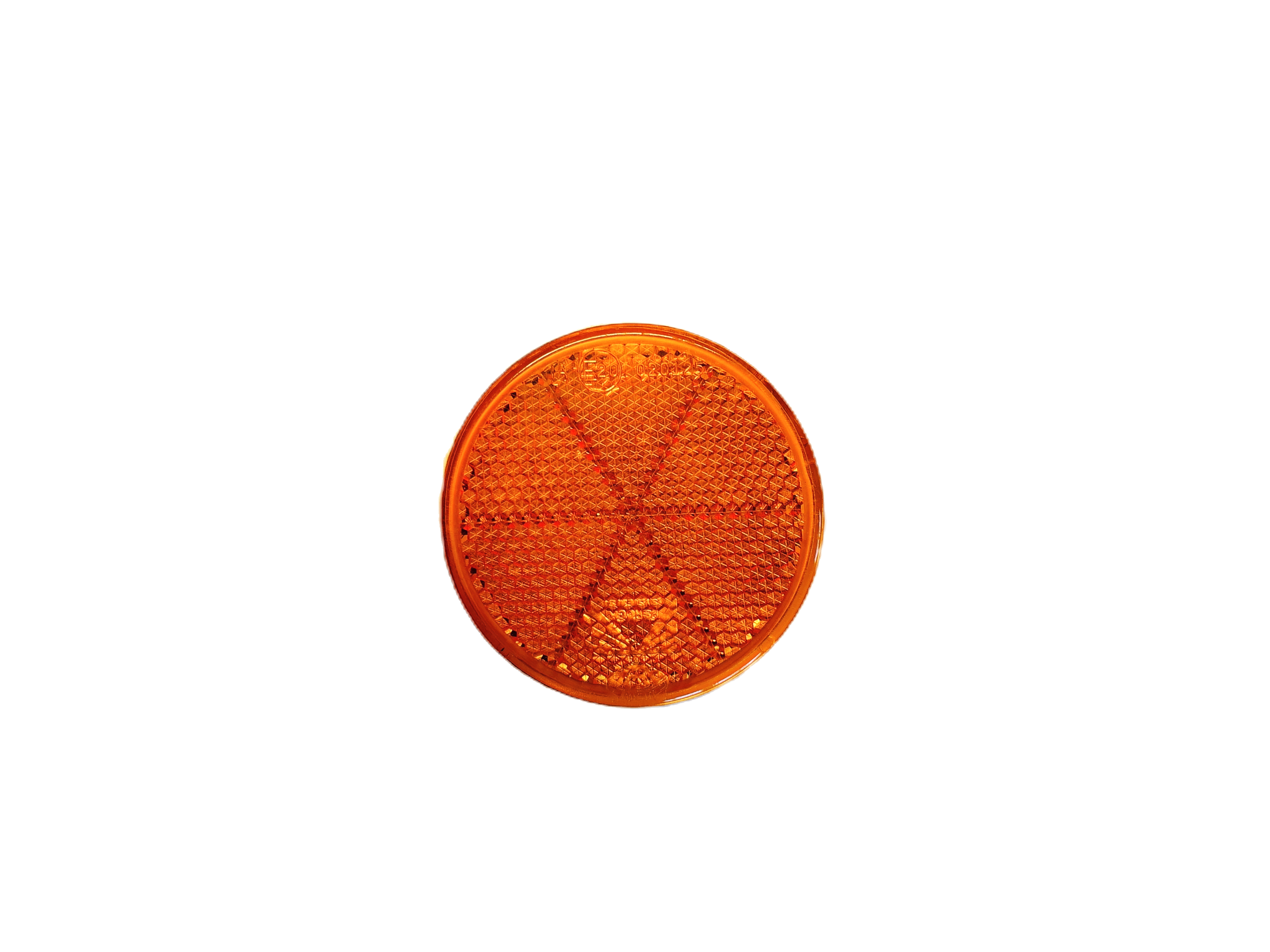 Reflex rund orange 60 mm