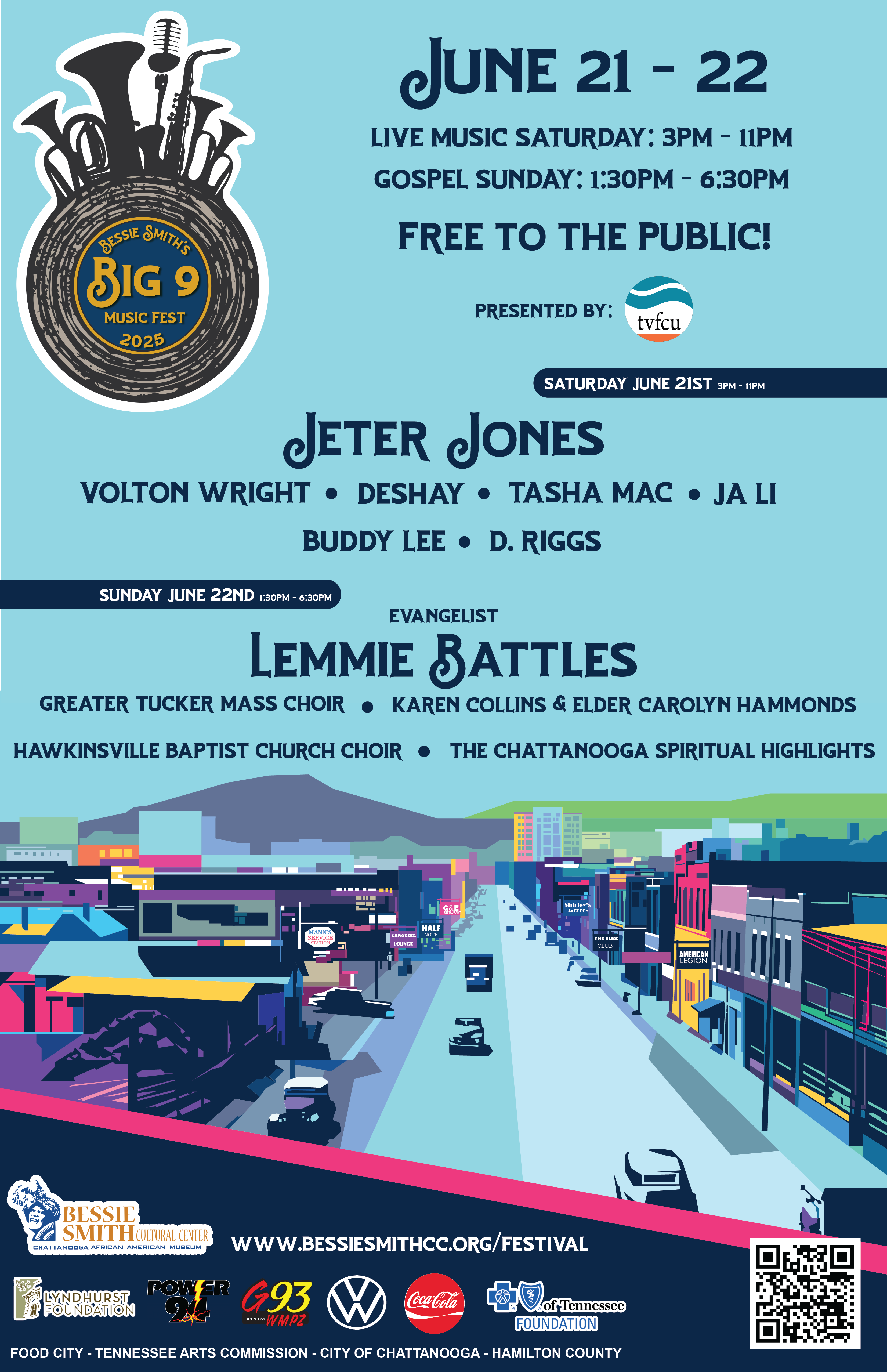 Bessie Smith's Big 9 Music Fest 2025 | BSCC