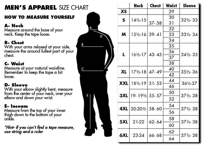 size 6 for men