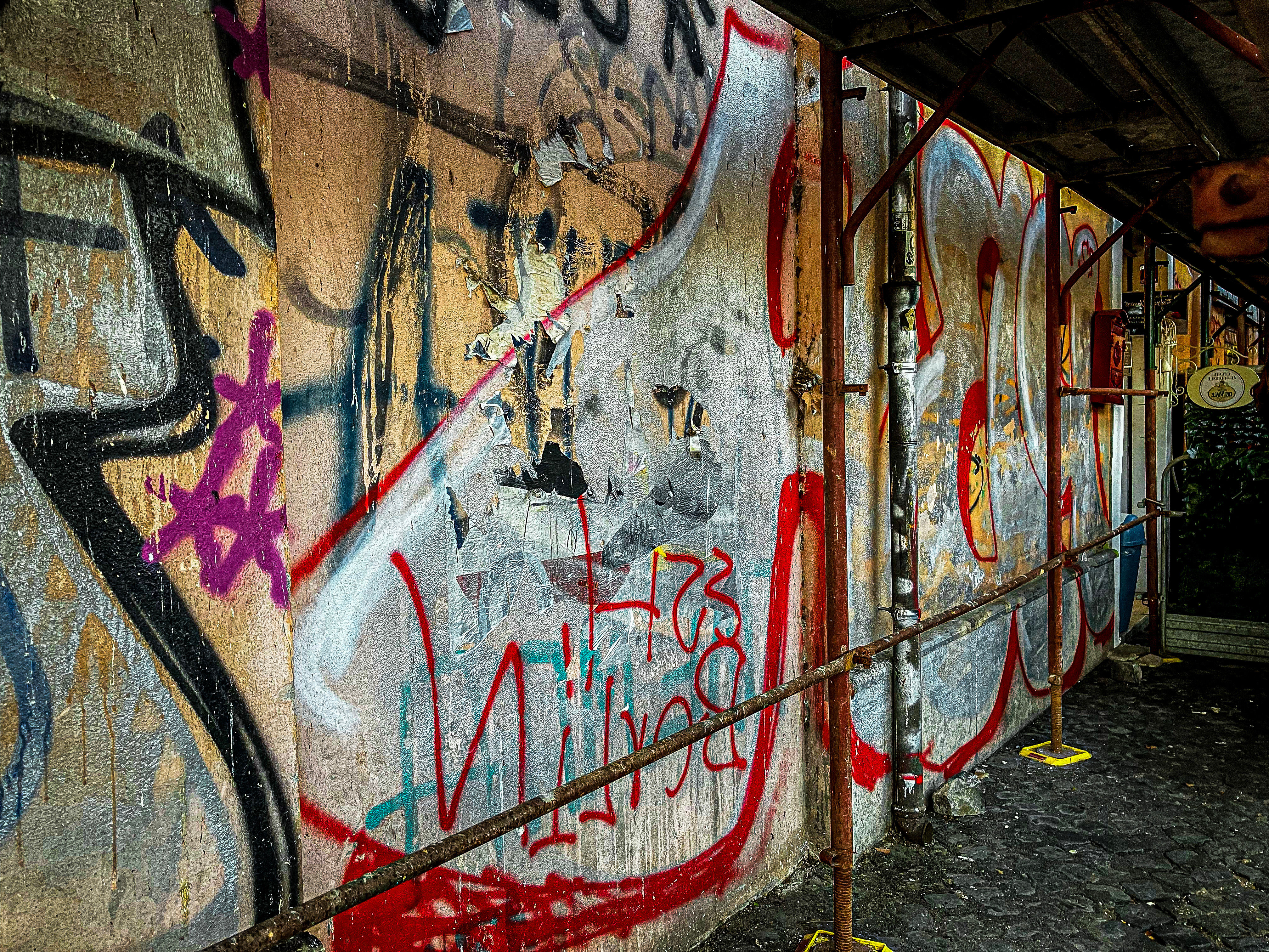 Graffiti wall 2 (part of the Rome collection)