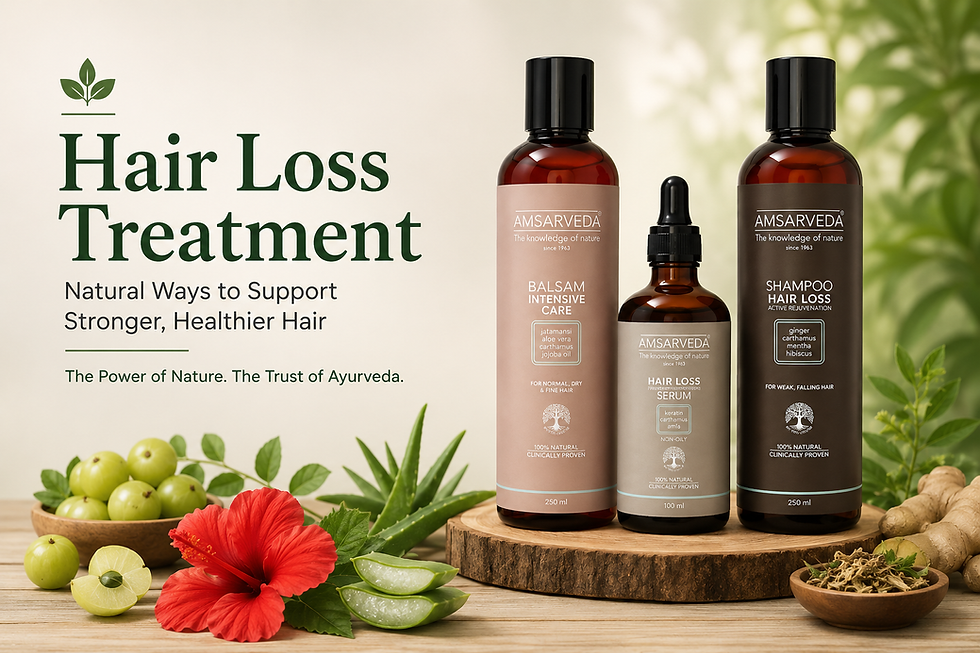 Hair Loss Treatment: Natural Ways to Support Stronger, Healthier Hair
