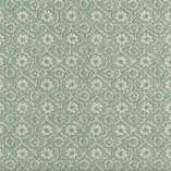 Floral Holly Trellis fabric made by Anna French and used for custom, hand-sewn lampshades by Mulberry & Oak Interiors in Edmonton, Alberta, Canada