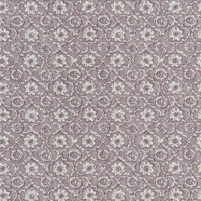 Floral Holly Trellis fabric made by Anna French and used for custom, hand-sewn lampshades by Mulberry & Oak Interiors in Edmonton, Alberta, Canada