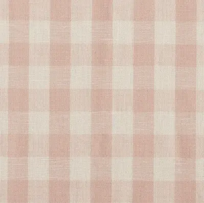 Gingham Small Check fabric made by Chelsea Textiles and used for custom, hand-sewn lampshades by Mulberry & Oak Interiors in Edmonton, Alberta, Canada