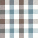 Gingham Saybrook fabric made by Anna French and used for custom, hand-sewn lampshades by Mulberry & Oak Interiors in Edmonton, Alberta, Canada