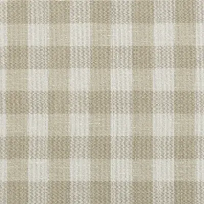 Gingham Small Check fabric made by Chelsea Textiles and used for custom, hand-sewn lampshades by Mulberry & Oak Interiors in Edmonton, Alberta, Canada
