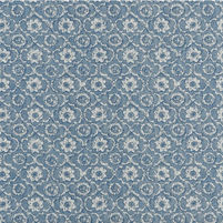 Floral Holly Trellis fabric made by Anna French and used for custom, hand-sewn lampshades by Mulberry & Oak Interiors in Edmonton, Alberta, Canada