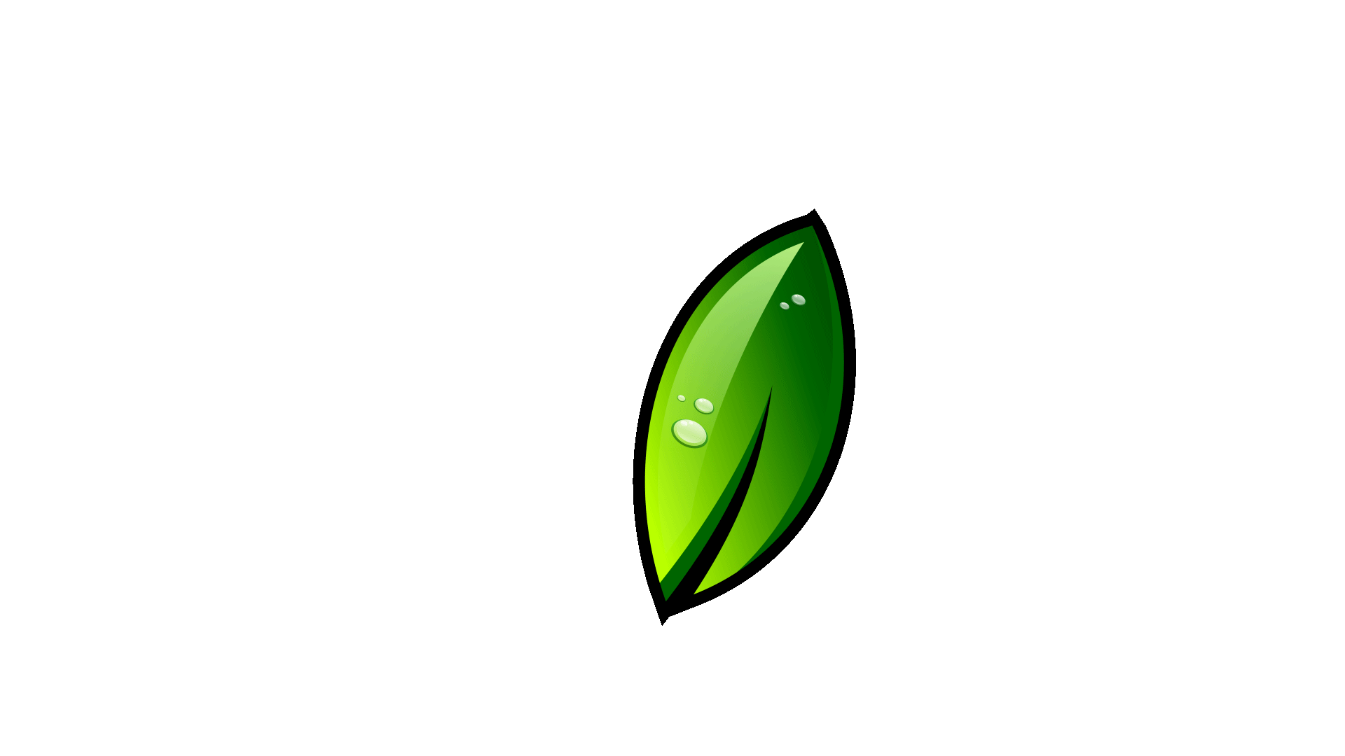 Grünes Blatt