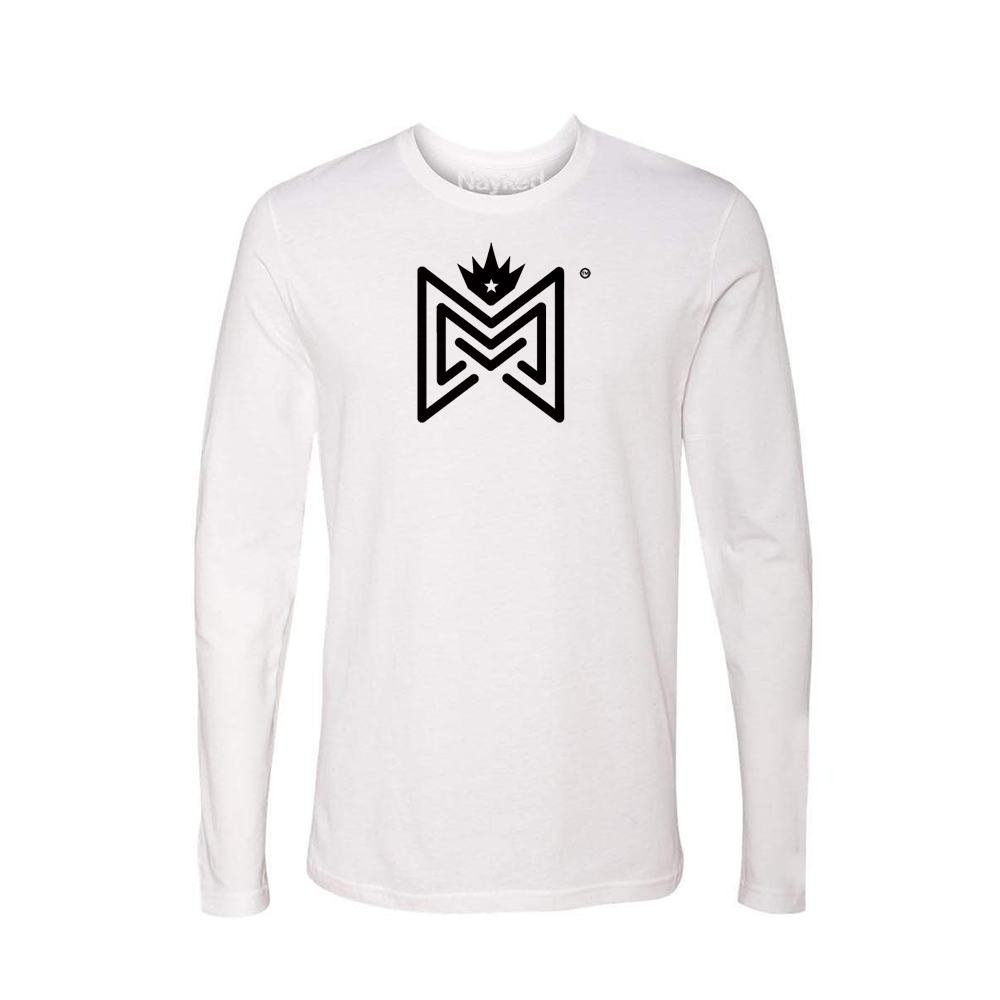 MMOV - "EMB" White Long Sleeve Shirt
